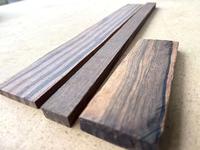 Macassar Ebony -- 3 misc pcs